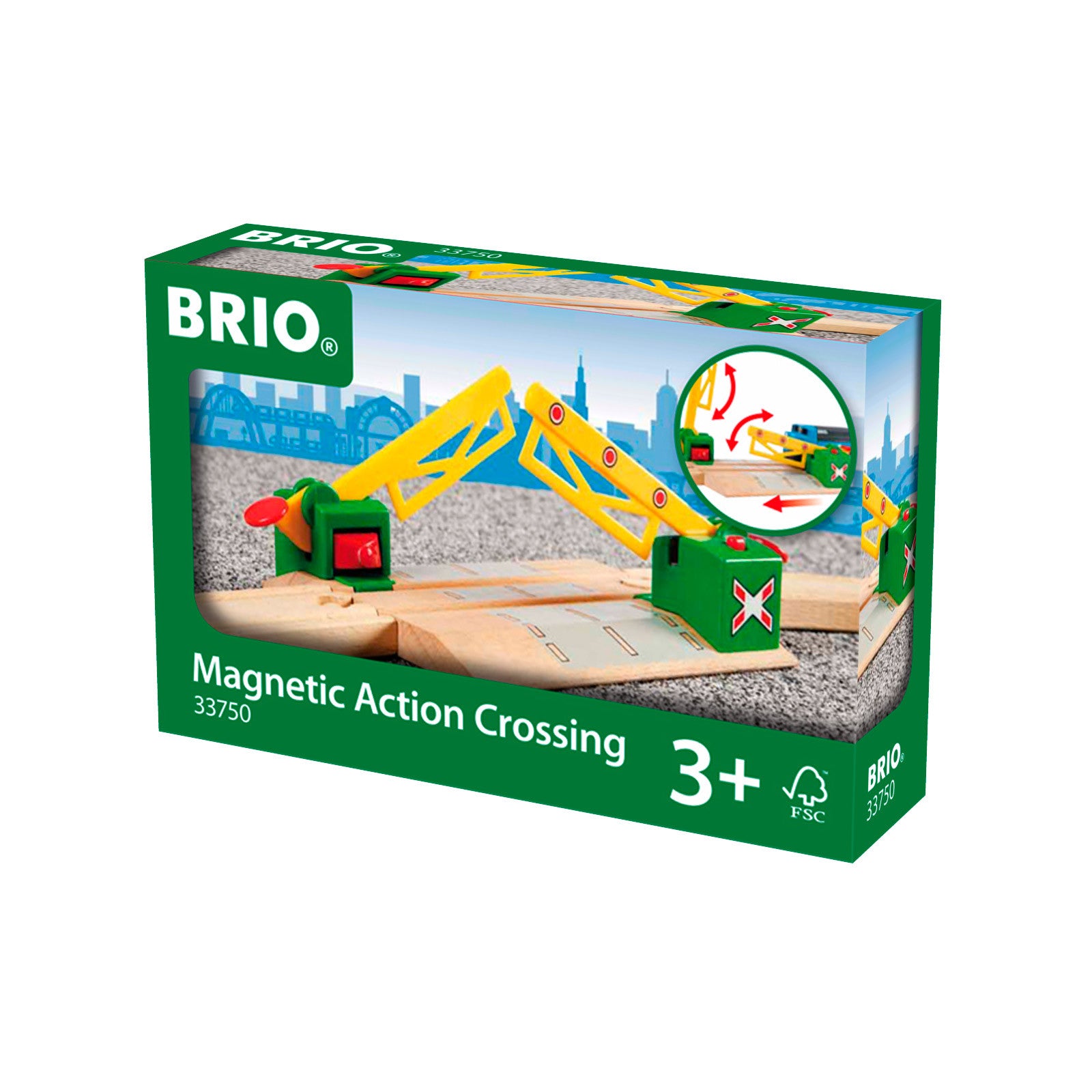 Brio Railway Crossing, Magnetic