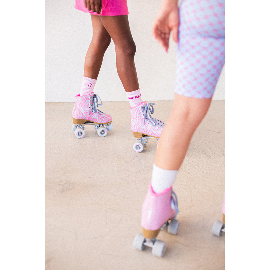 Impala Roller Skates for Kids, Wavy Check - Sizes 34-40