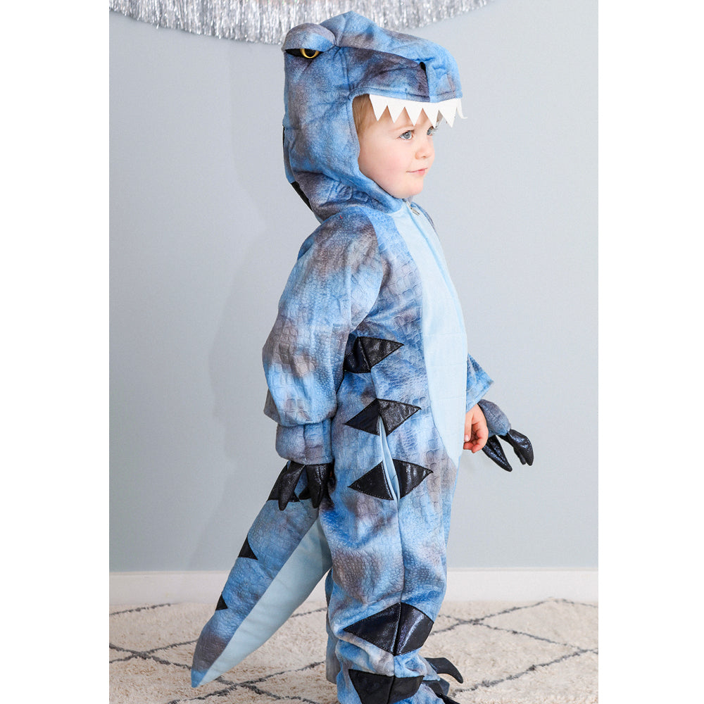 Den goda Fen Animal Costume, Dinosaur T-Rex Jumpsuit – Ages 3-5