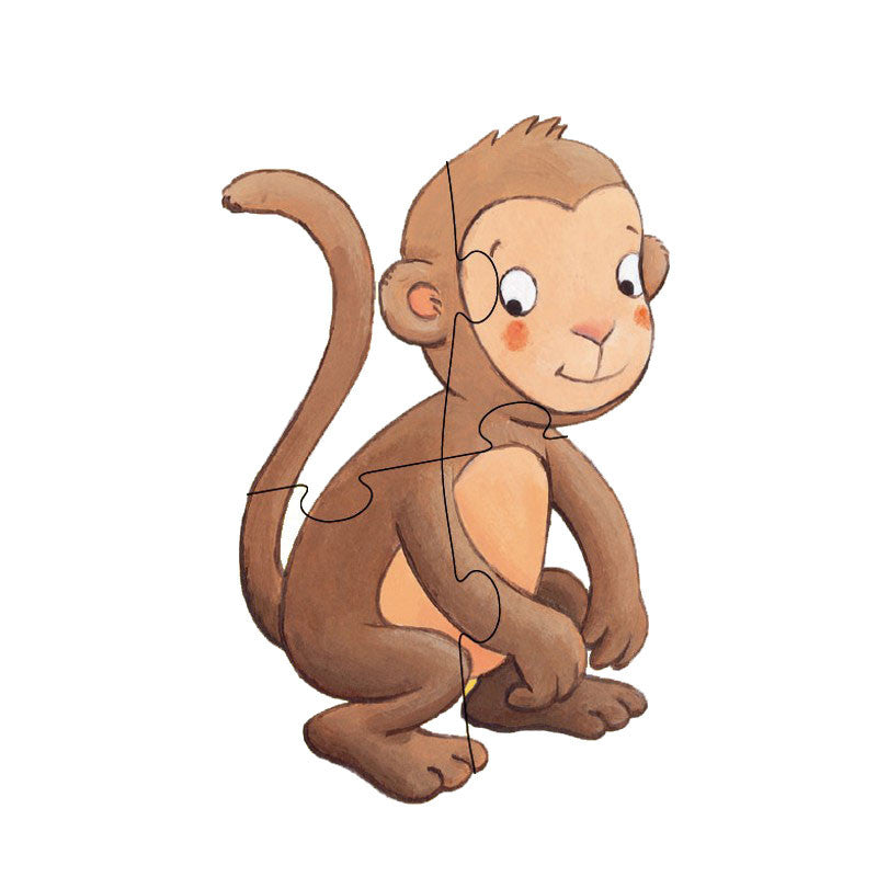 Djeco Puzzle, Marmoset and His Friends