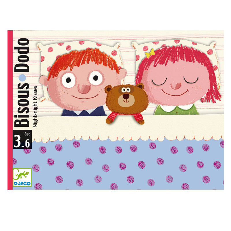 Djeco godnat kys spil, hyggespil før sengetid