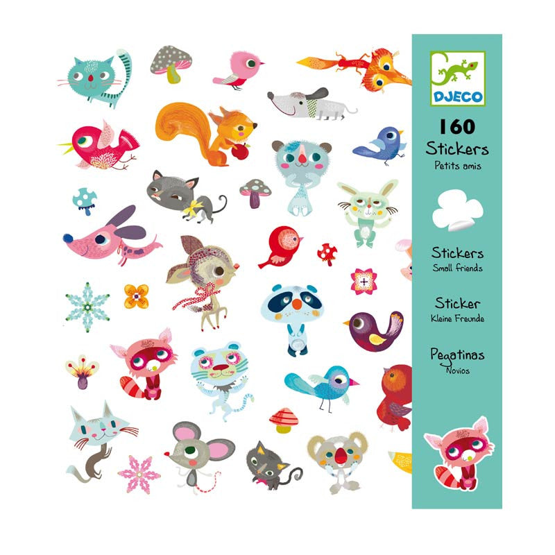 Djeco klistermærker, små venner