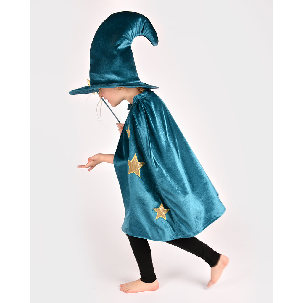 Den goda Fen Magician Costume, Age 3–8 Years