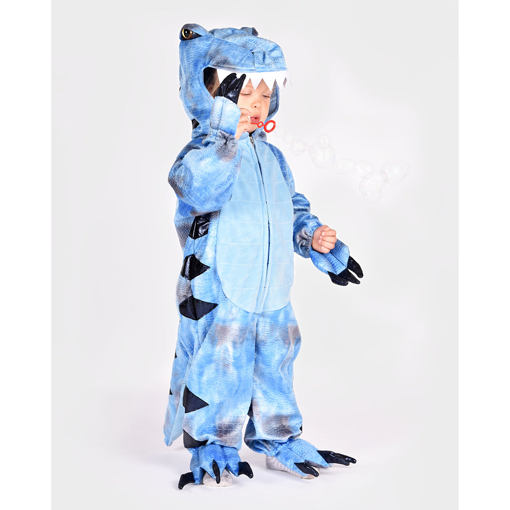 Den goda Fen Animal Costume, Dinosaur T-Rex Jumpsuit – Ages 3-5