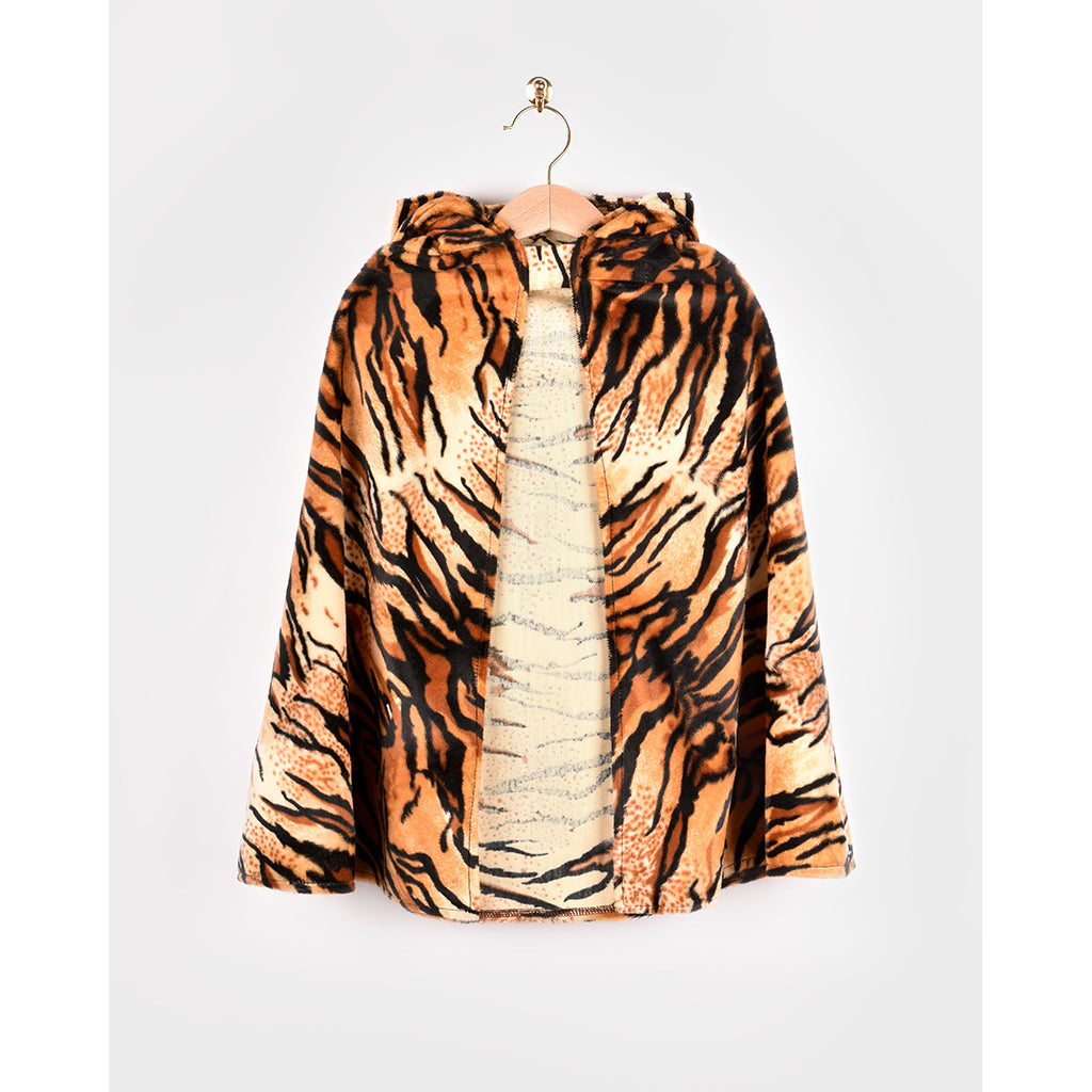 Den Goda Fen Animal Costume, Tiger Cape – Ages 3–8 years