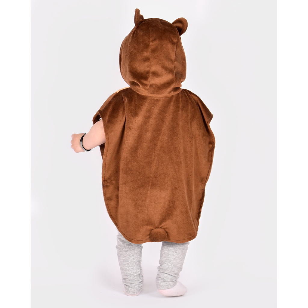 The Good Fairy Animal Costume, Bear Cape - Size 1-4 Years