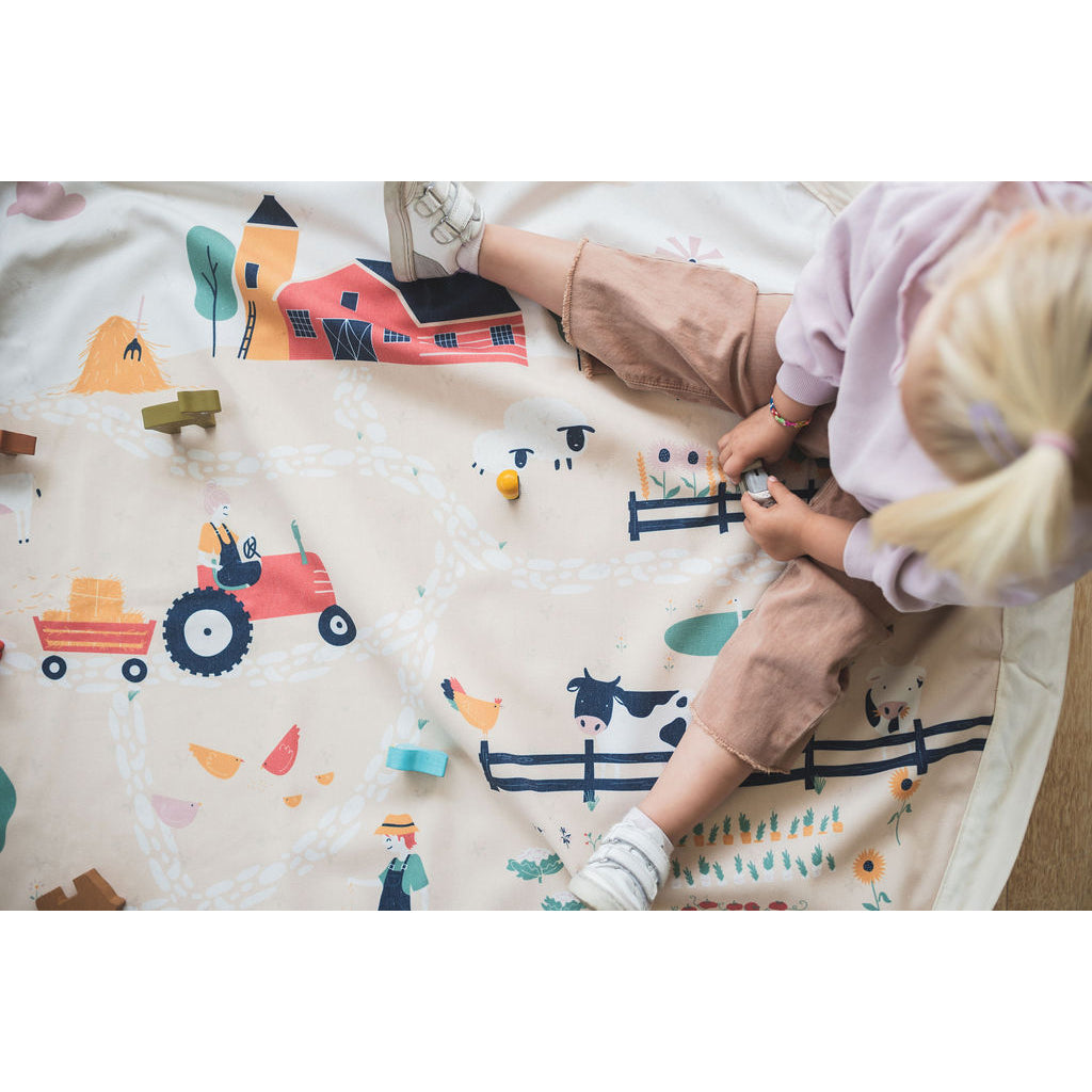 Play&Go 2-in-1 Play Mat, Farm