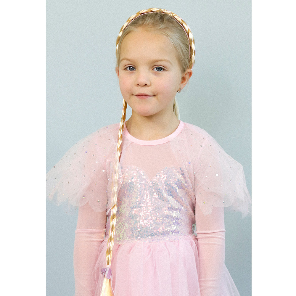 The Good Fairy, Costume Accessory - Rapunzel Braid, 75 cm - Blonde