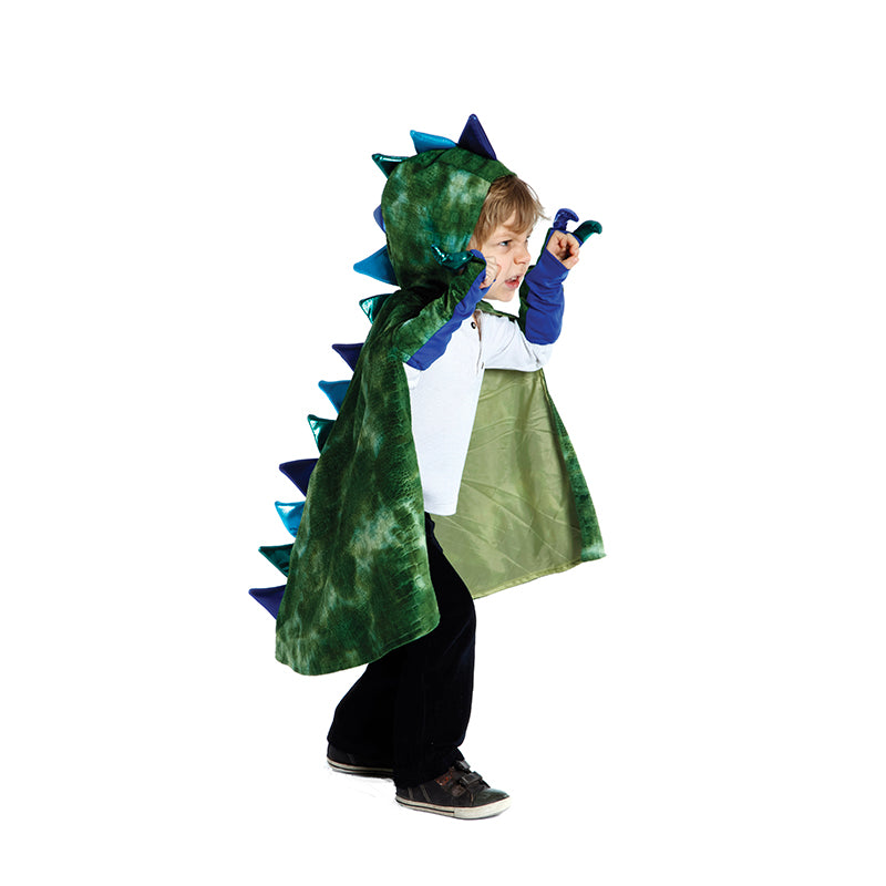 Great Pretenders Animal Costume, Dragon Cape with Claws - Size 5-6 Years