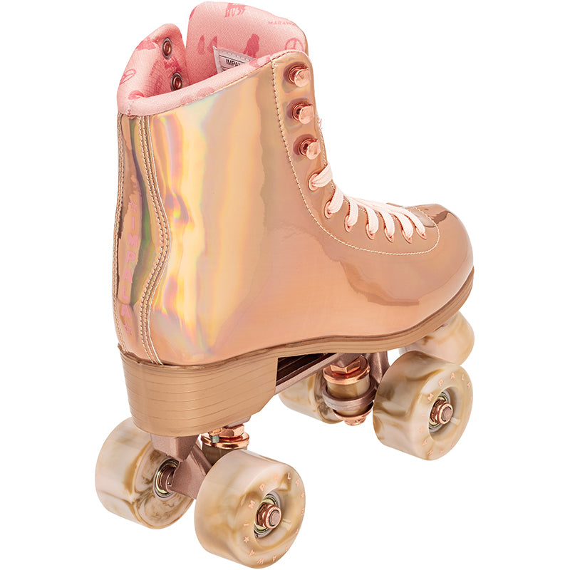Impala Roller Skates for Kids, Marawa Rose Gold - Sizes 34-40