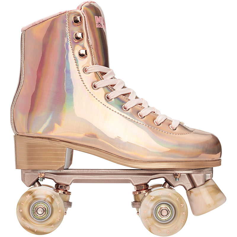 Impala Roller Skates for Kids, Marawa Rose Gold - Sizes 34-40