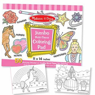 Jumbo malebog, m dyr og prinsesser