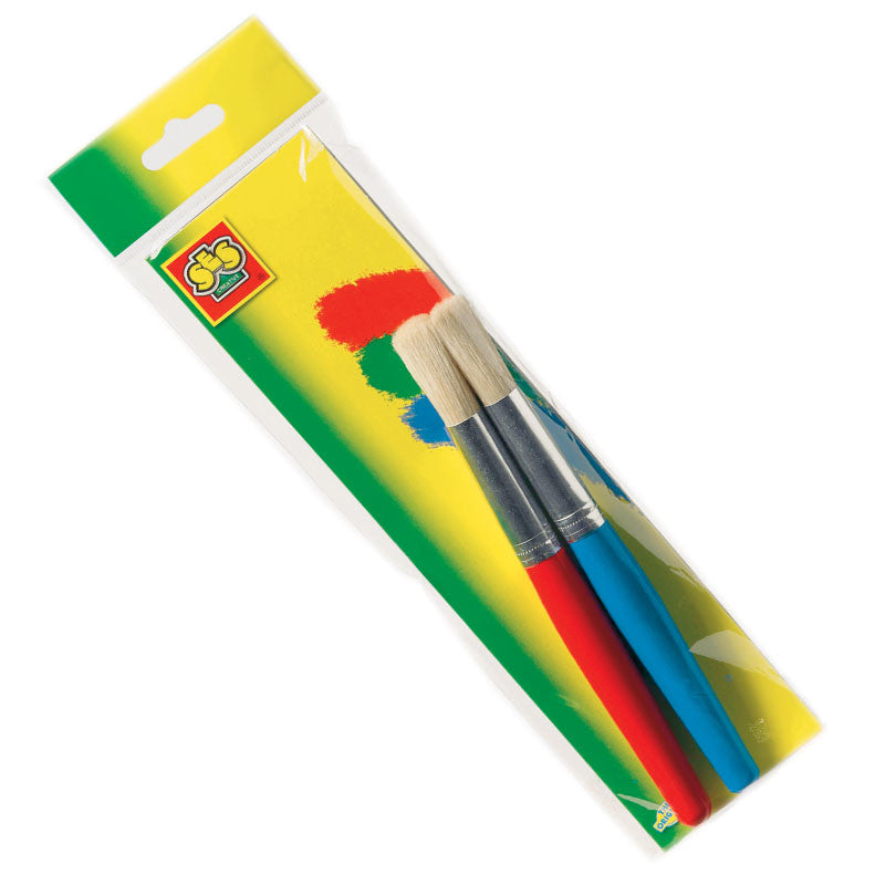 Jumbo pensler, 2 store pensler