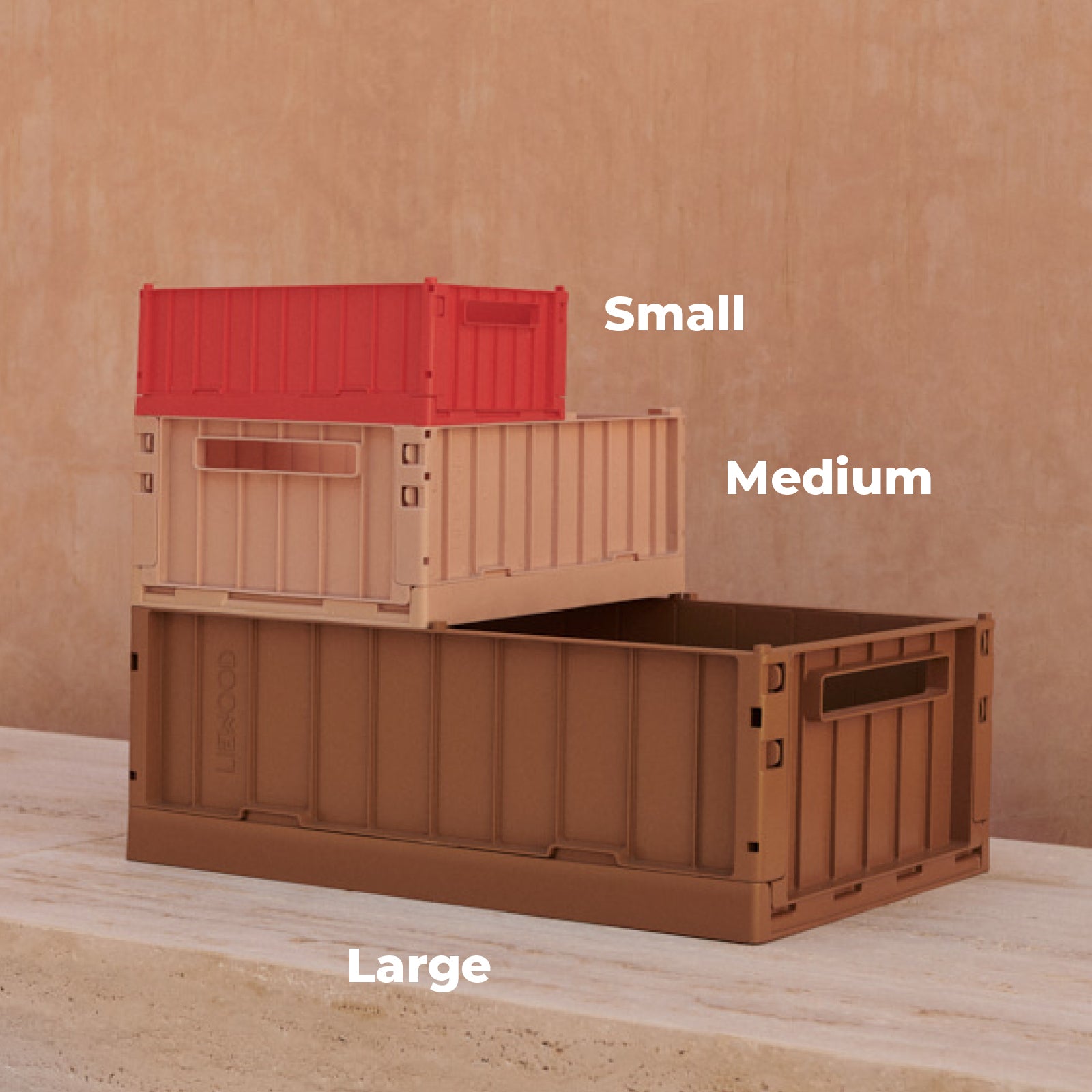 Liewood Weston Foldable Box L - Oat