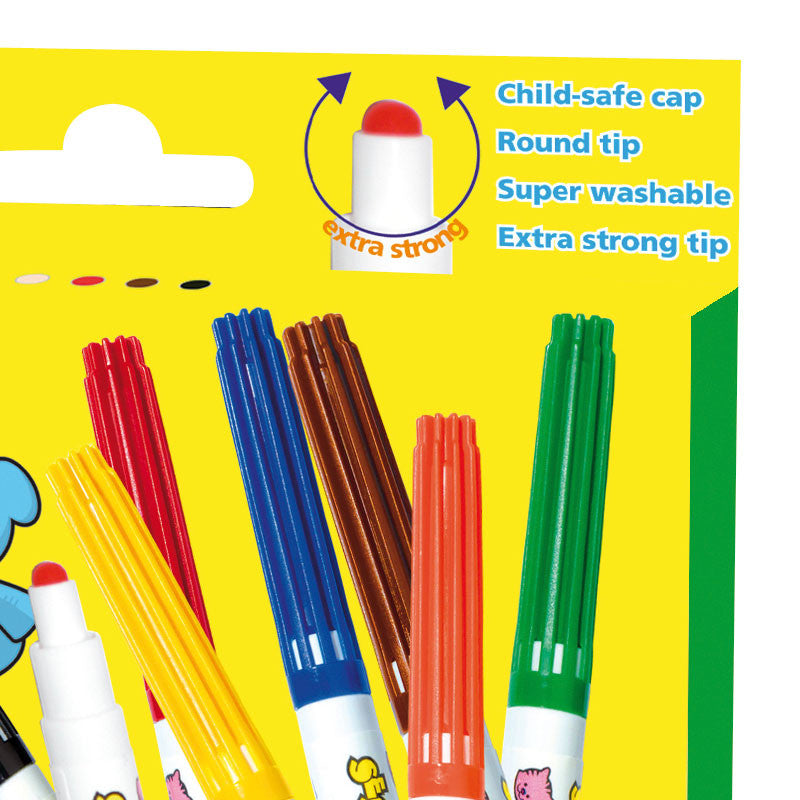 Mine første tusser, 8 stk - små babyfarver