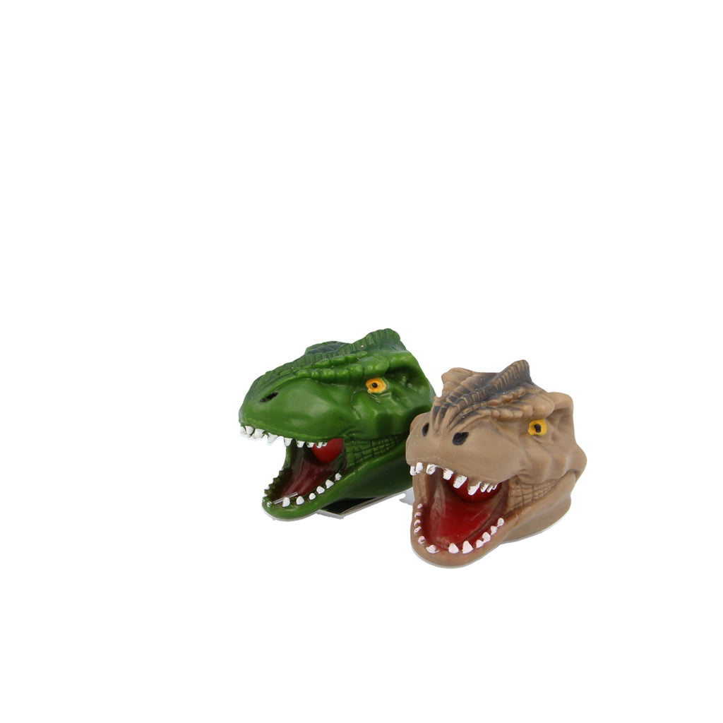 Keycraft Rubber Dinosaur Head with Bubble Tongue, Assorted