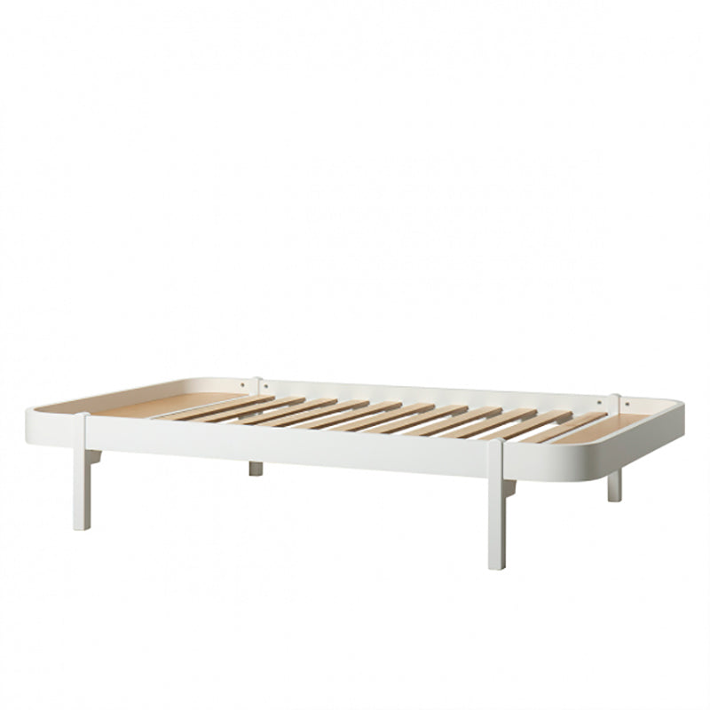 Oliver Furniture, Wood Lounger, 120 x 200 cm – White