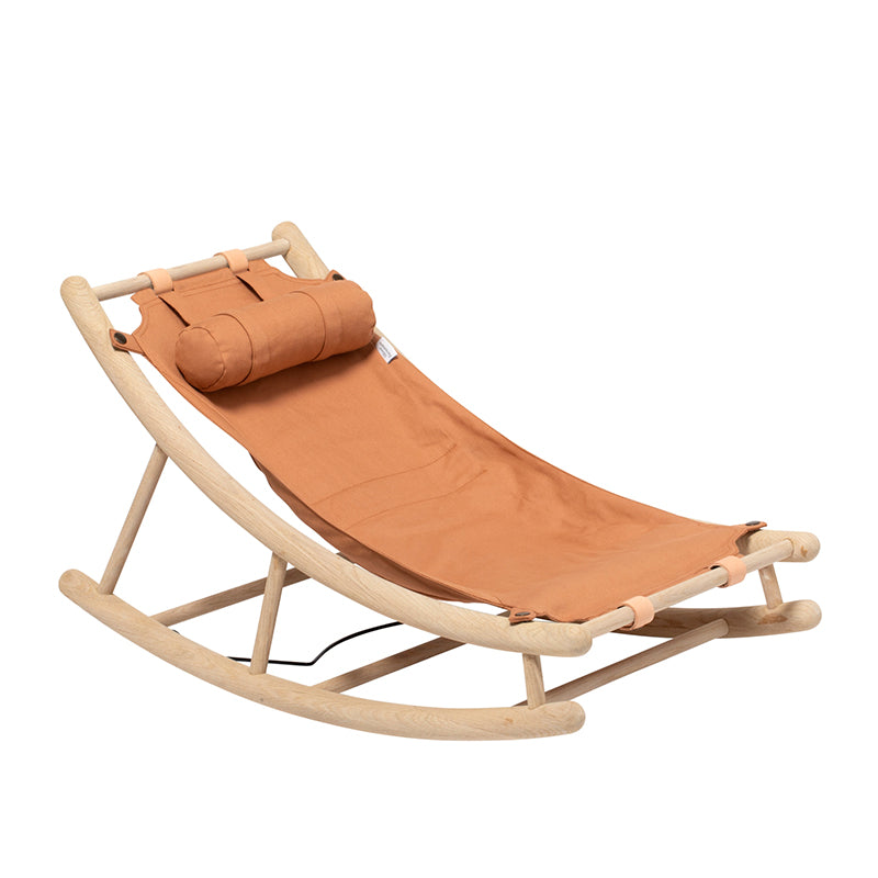 Oliver Furniture, Wood Baby & Junior Rocker - Oak/Caramel
