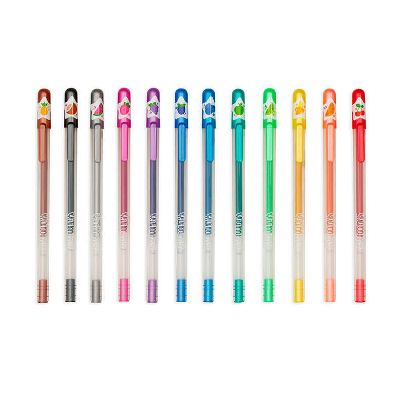 Ooly Yummy Yummy Gel Pens with Glitter and Scent - 12 Pack