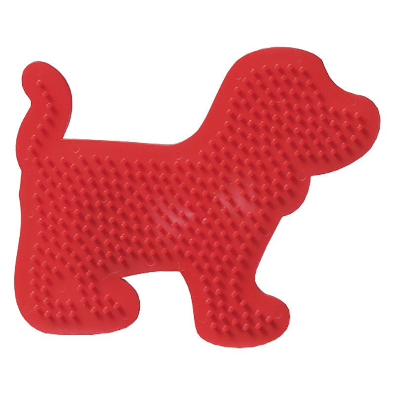 Perleplade, hund - rød