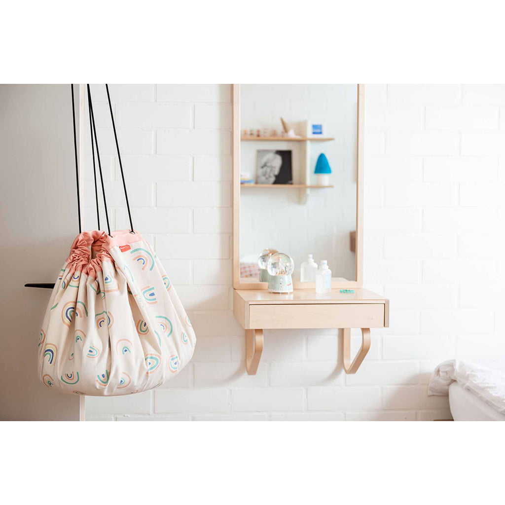 Play&Go 2-in-1 Play Mat, Rainbow