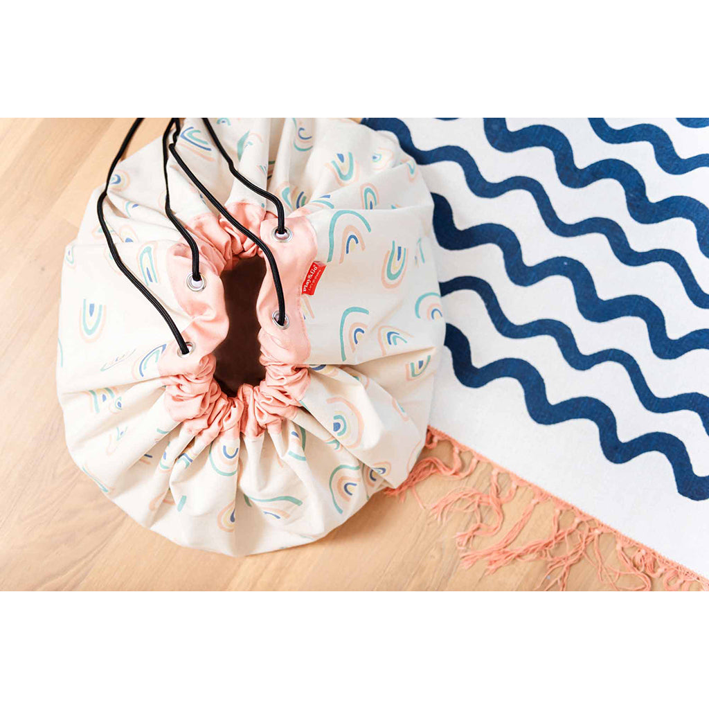 Play&Go 2-in-1 Play Mat, Rainbow