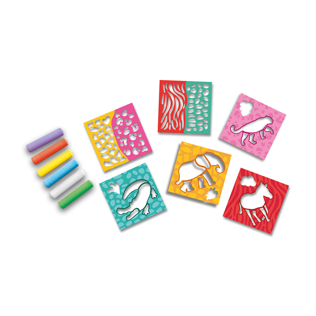 SES Creative Sidewalk Chalk, Safari