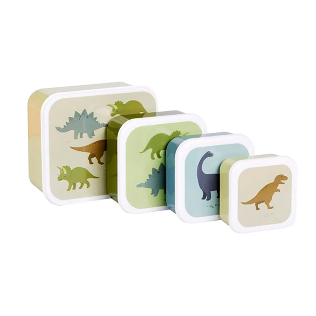 A Little Lovely Company Lunchbox Set, Dino