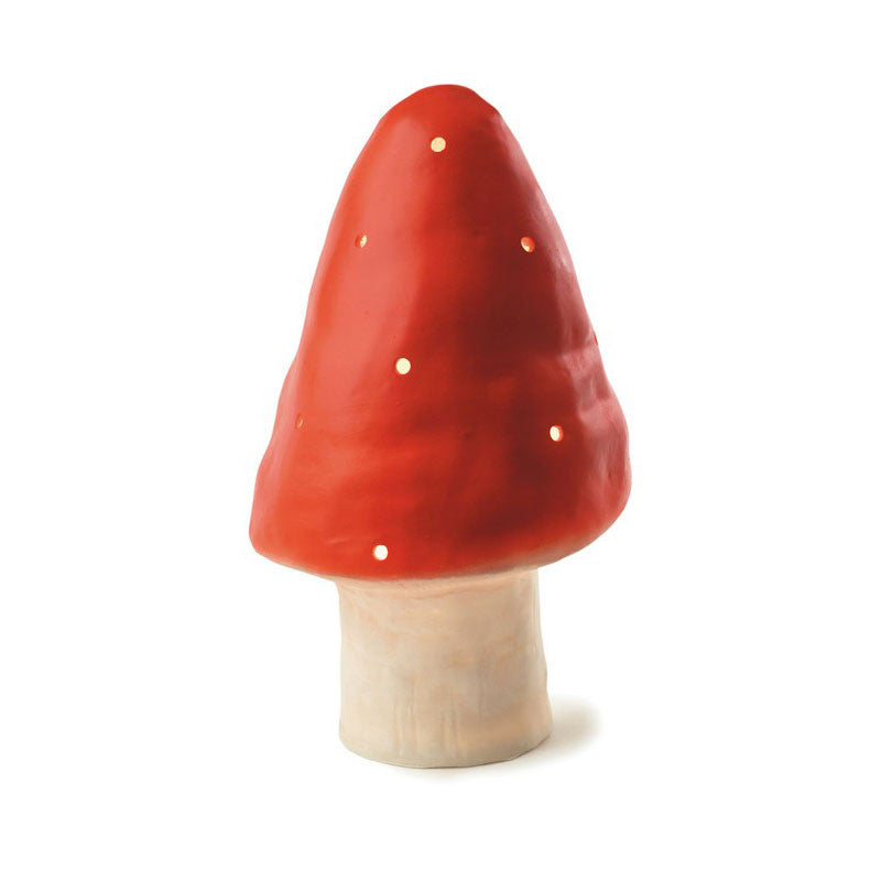 Svampelampe, lille paddehat - rød
