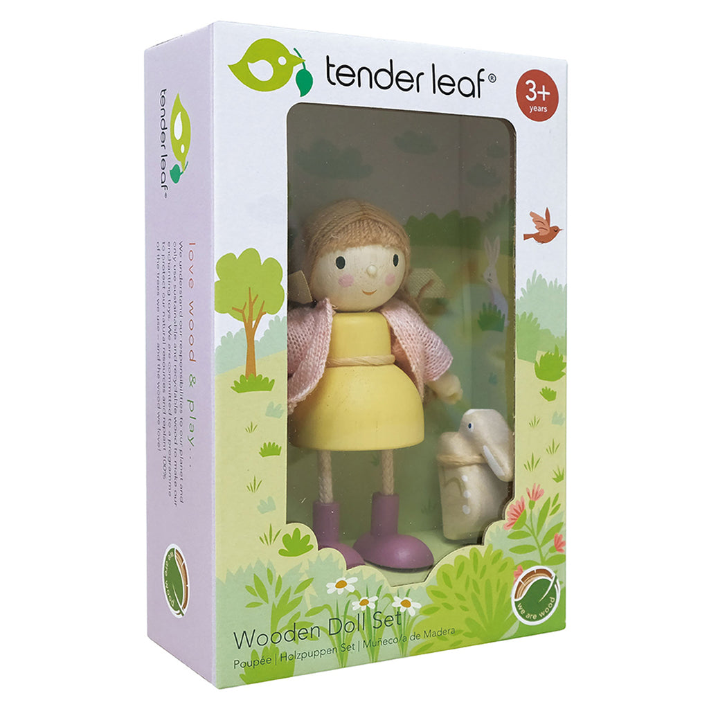 Tender Leaf Dollhouse Figures - Amy and Bunny
