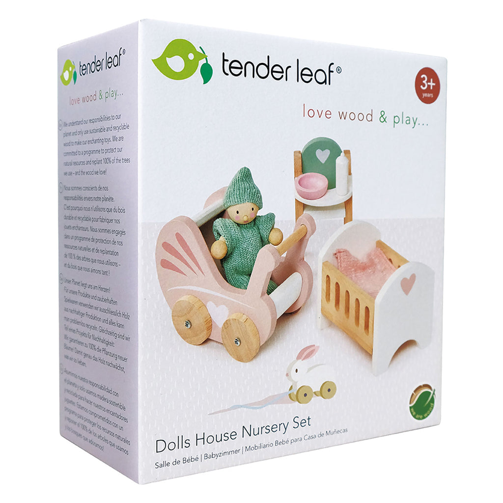 Tender Leaf, Dollhouse Furniture - Nursery Room