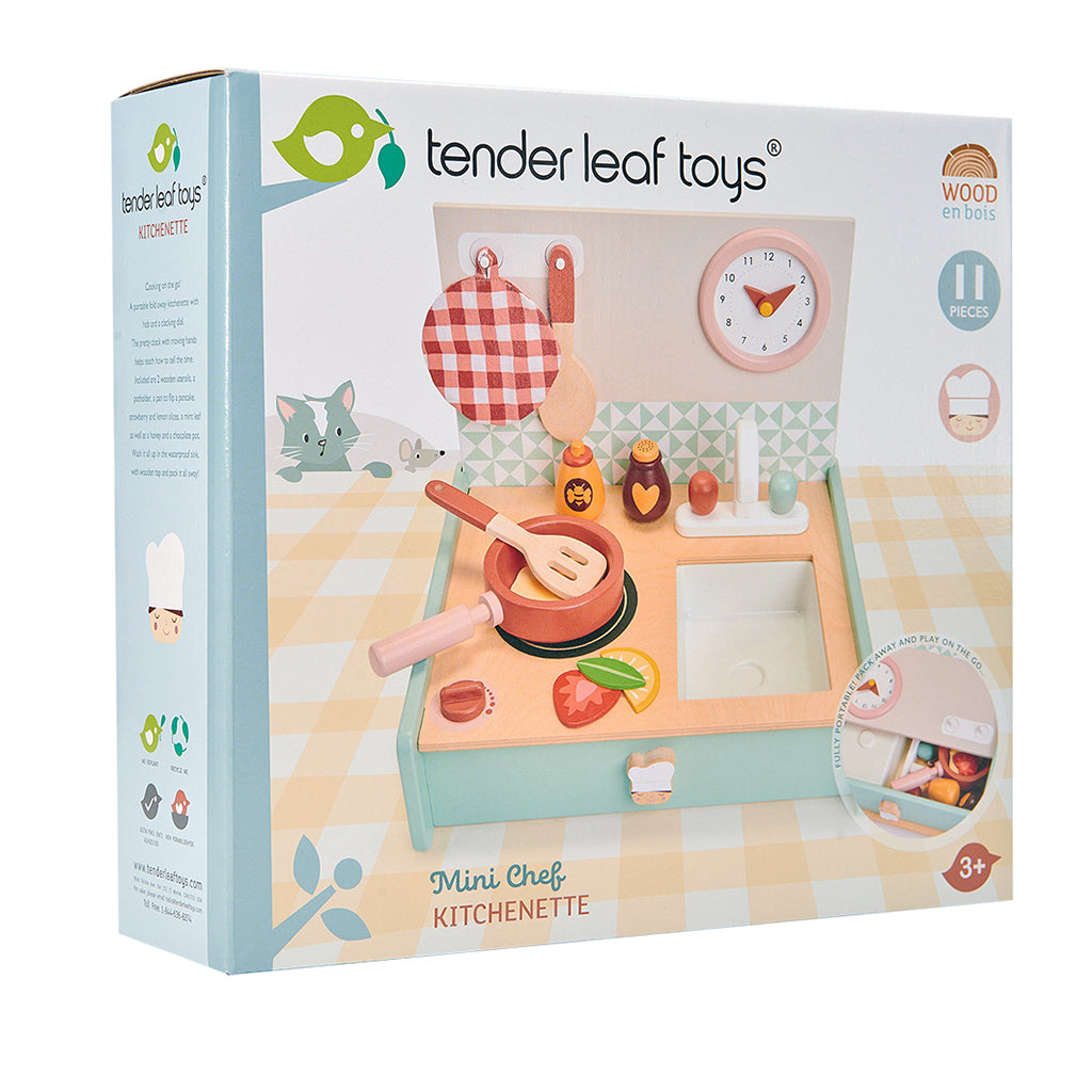 Tender Leaf, Small Wooden Play Kitchen