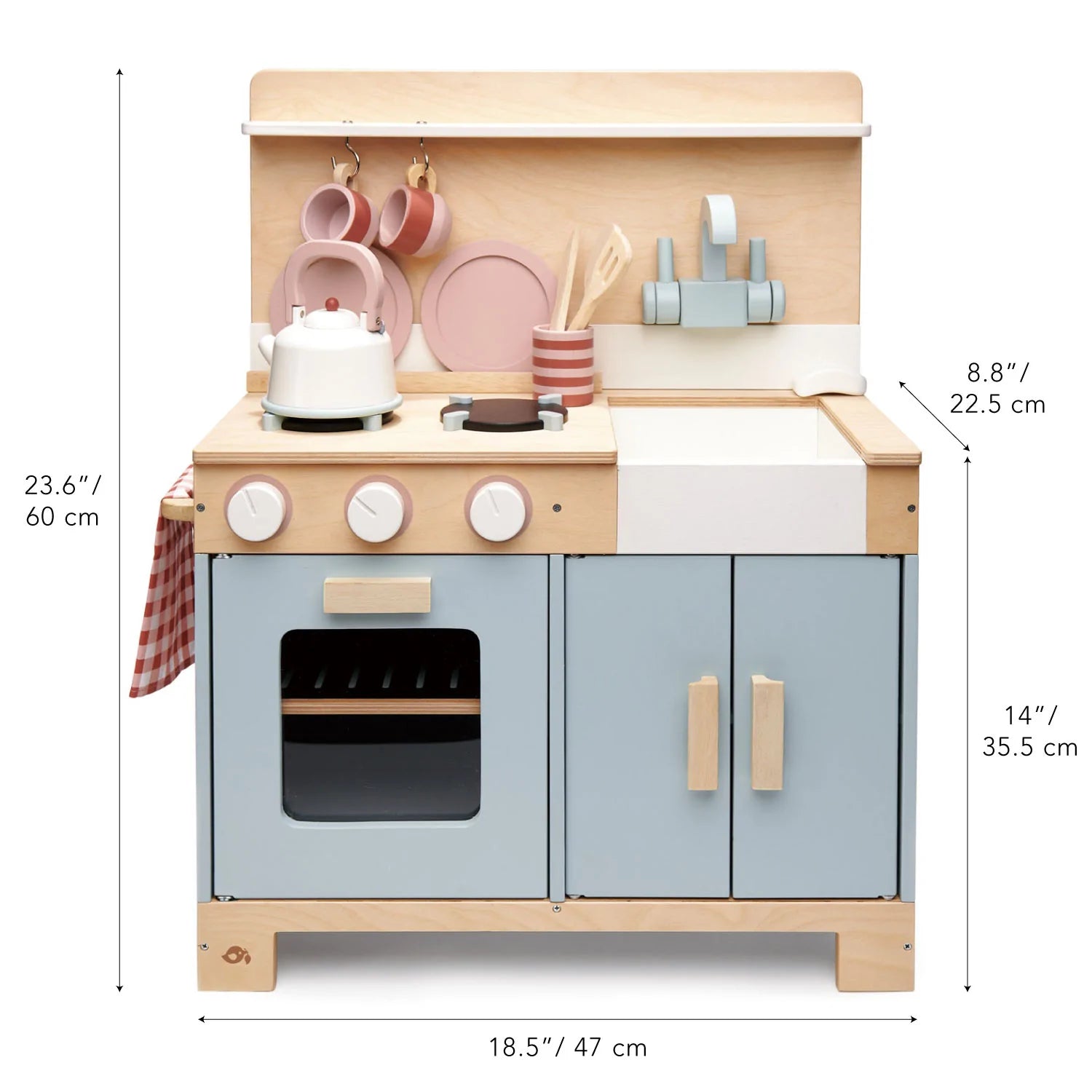 Tender Leaf Wooden Play Kitchen - Medium