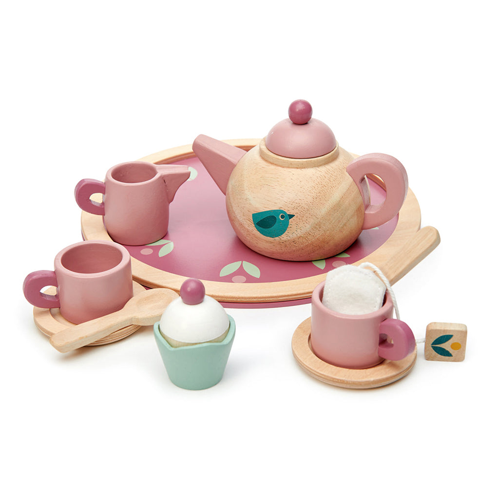 Tender Leaf Wooden Tea Set Play Food - Birdie