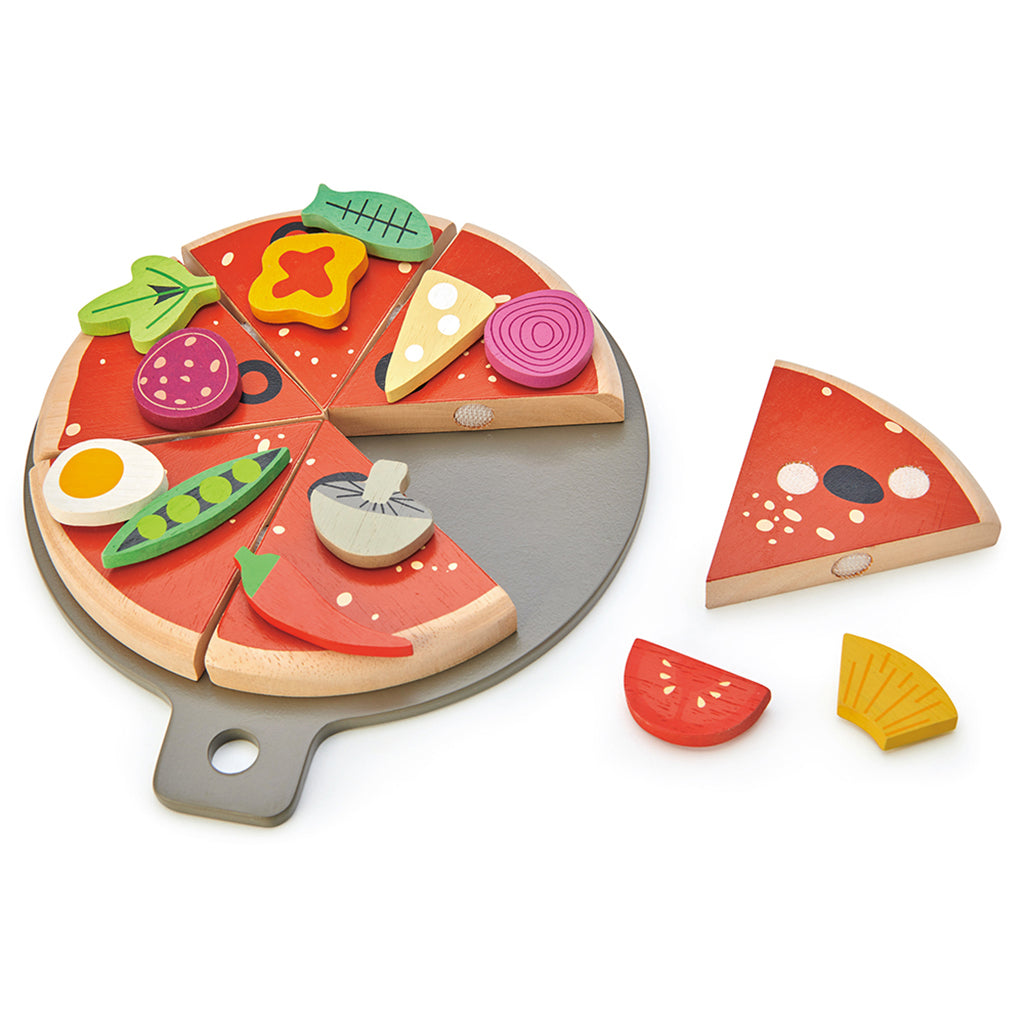 Tender Leaf, Wooden Play Food - Pizza Party