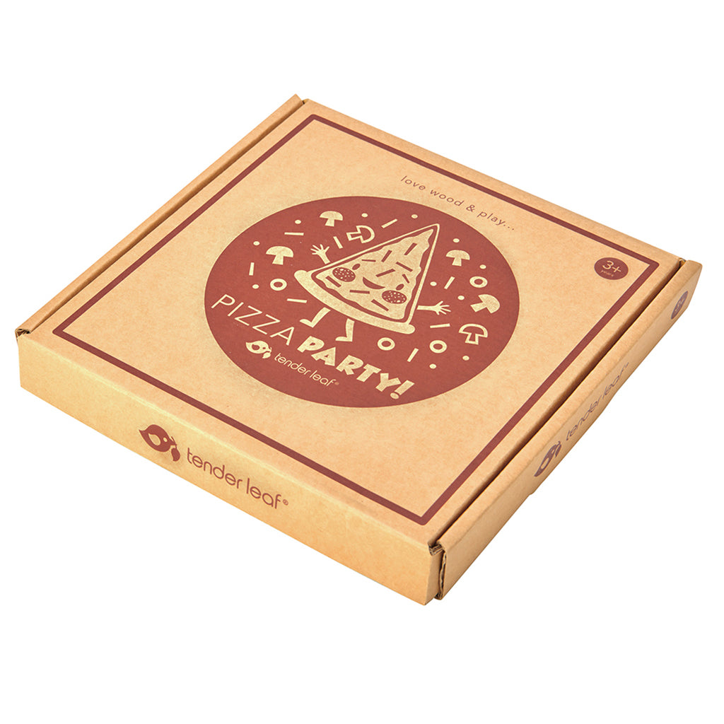 Tender Leaf, Wooden Play Food - Pizza Party