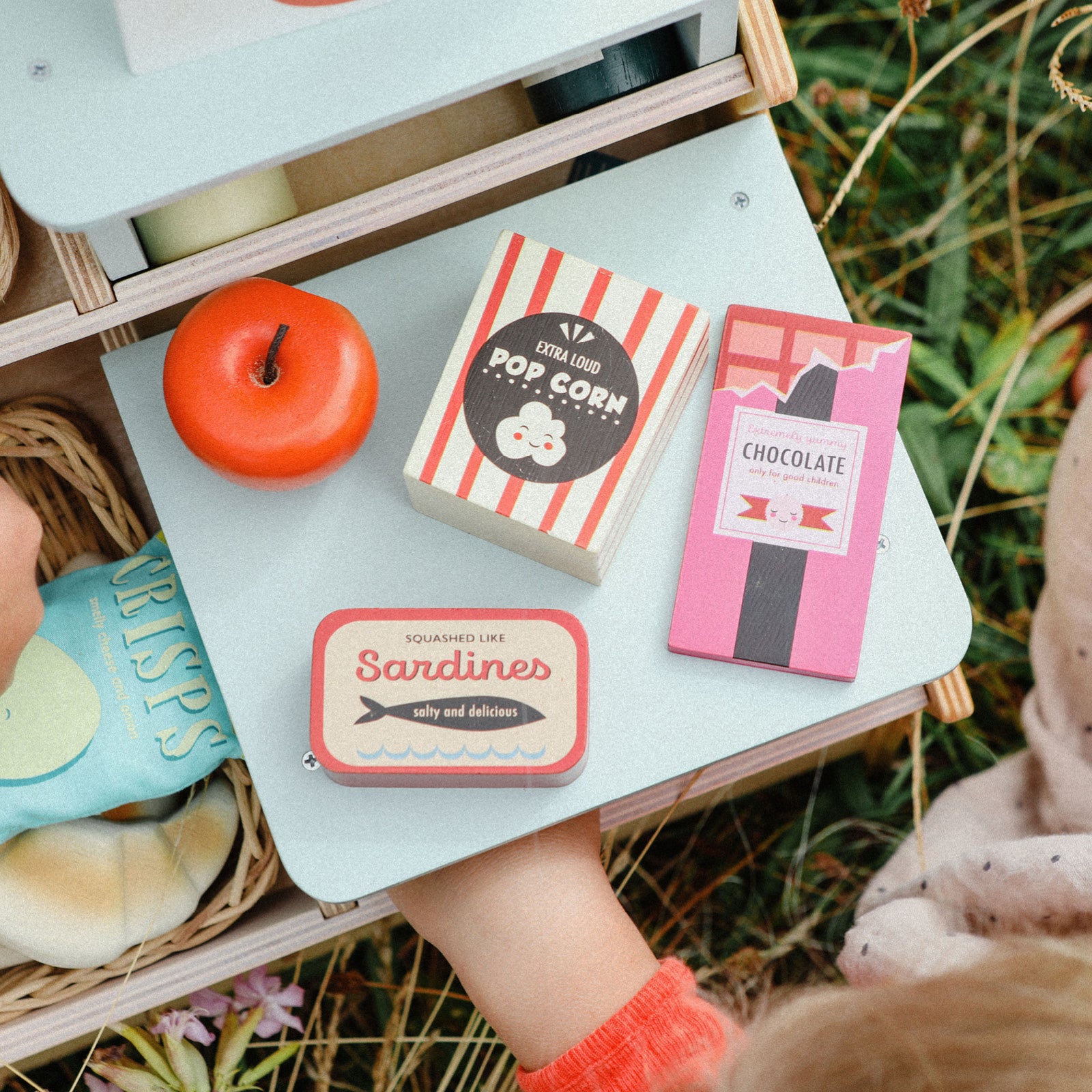 Tender Leaf, Wooden Play Food - Groceries