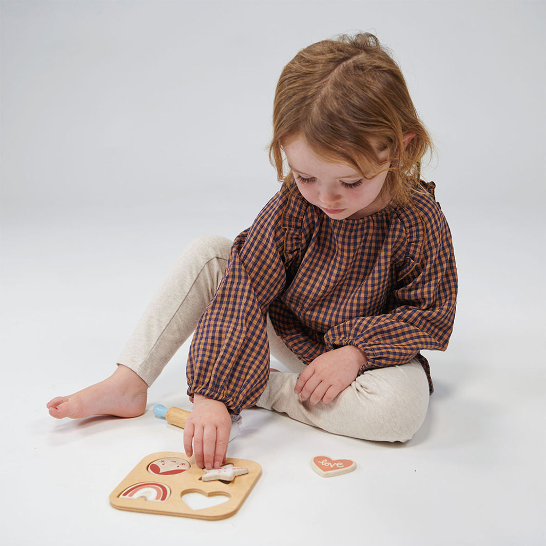 Mentari, Wooden Play Food - Cookie Set