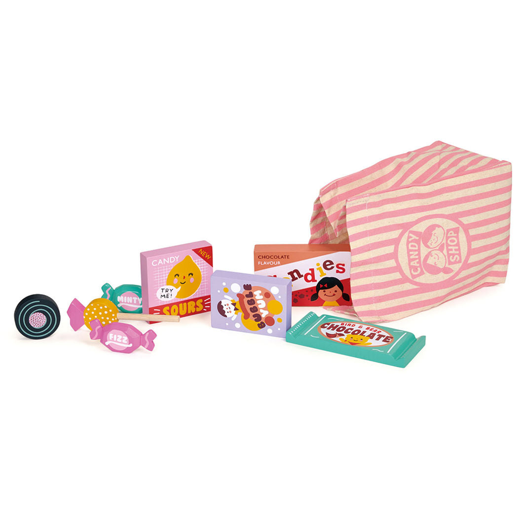 Mentari Wooden Play Food - Candy Bag