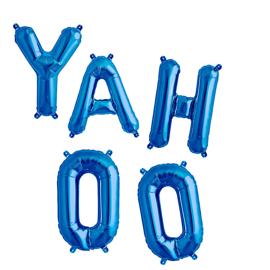 Northstar Balloons, Foil Balloon Blue Letter - Excluding Æ, Ø, Å