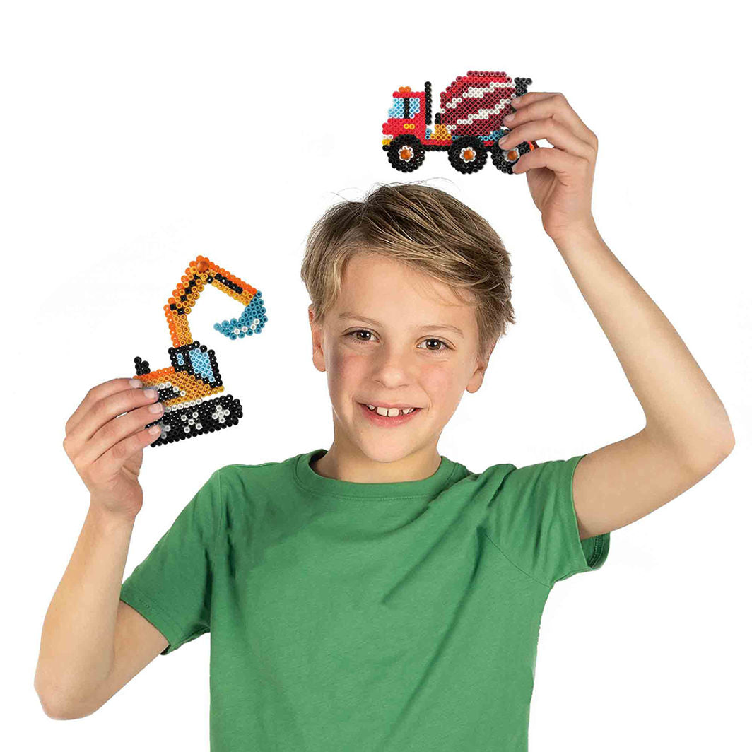 SES Creative Iron-On Beads, Construction Site