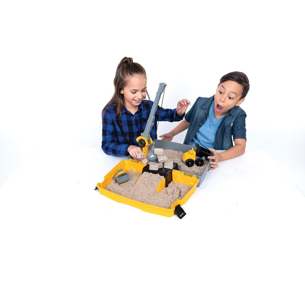 Kinetic Sand, Magic Sand, Construction Folding Sandbox