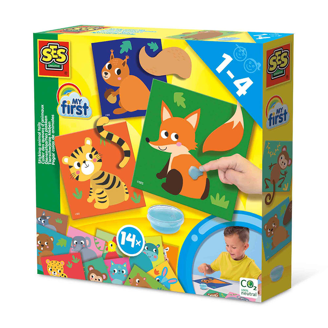 SES Creative My First Creative Set, Animal Tails - For Ages 1-4