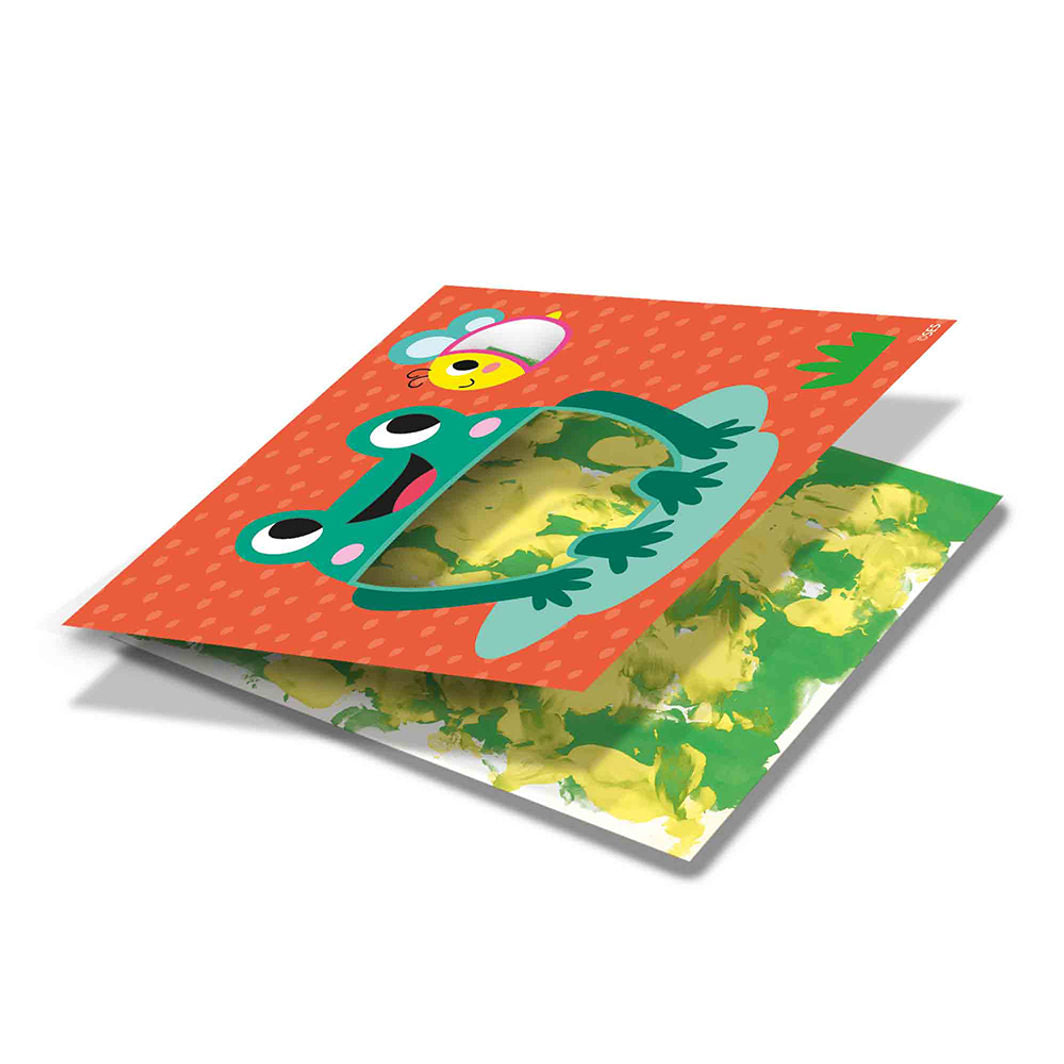 SES Creative ECO Finger Paint Set on Card