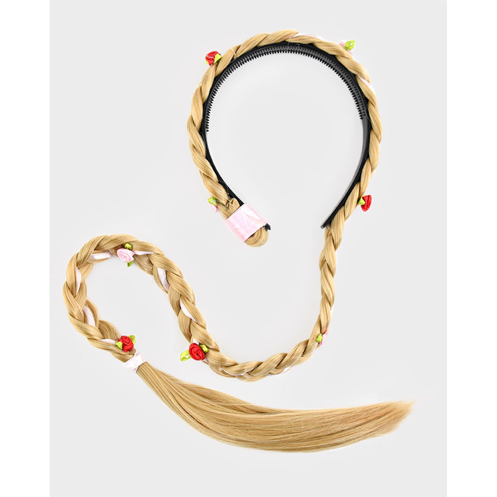 The Good Fairy, Costume Accessory - Rapunzel Braid, 75 cm - Blonde
