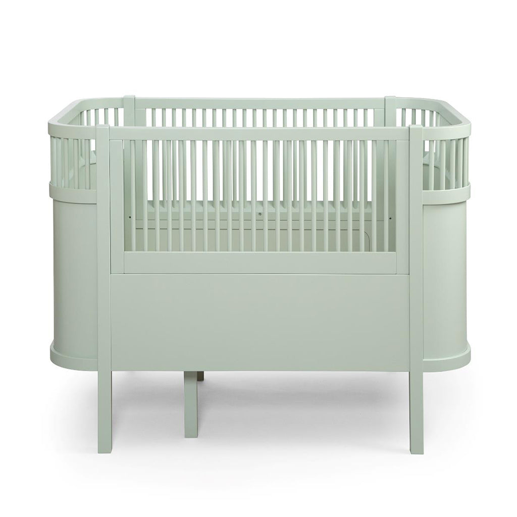 Sebra seng, baby og Jr. - Mist green