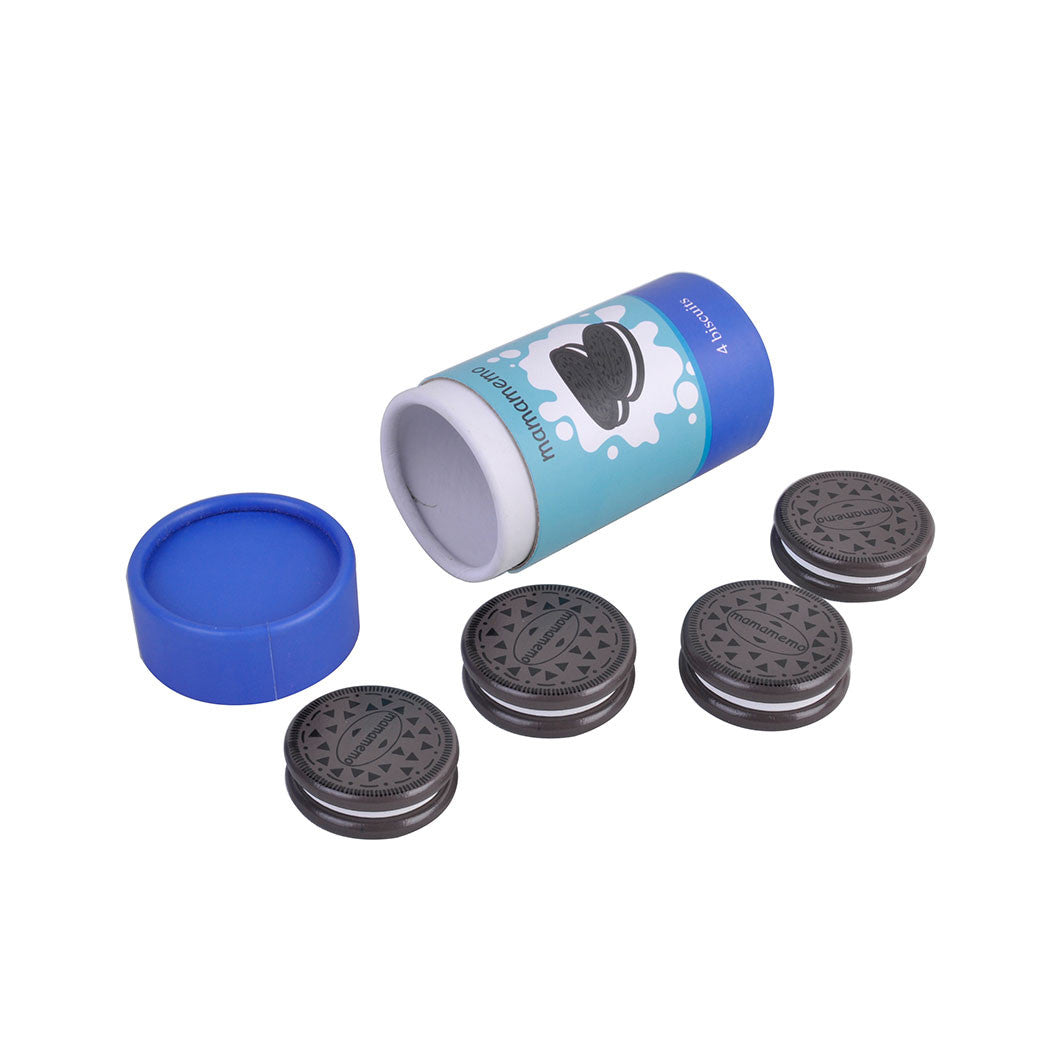 MaMaMeMo Wooden Play Food – Cocoa Biscuits