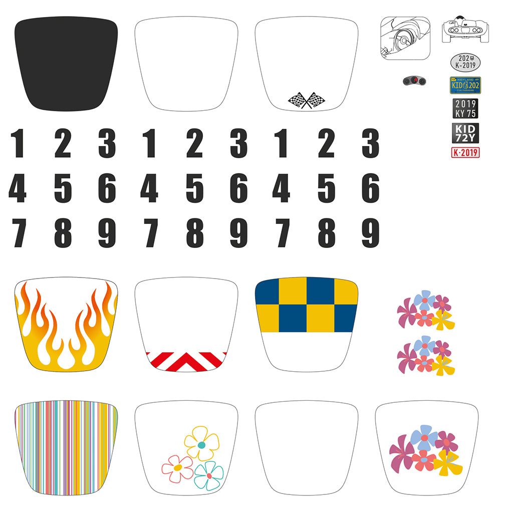 Kidycar Remote-Controlled Car with Remote Control, Green