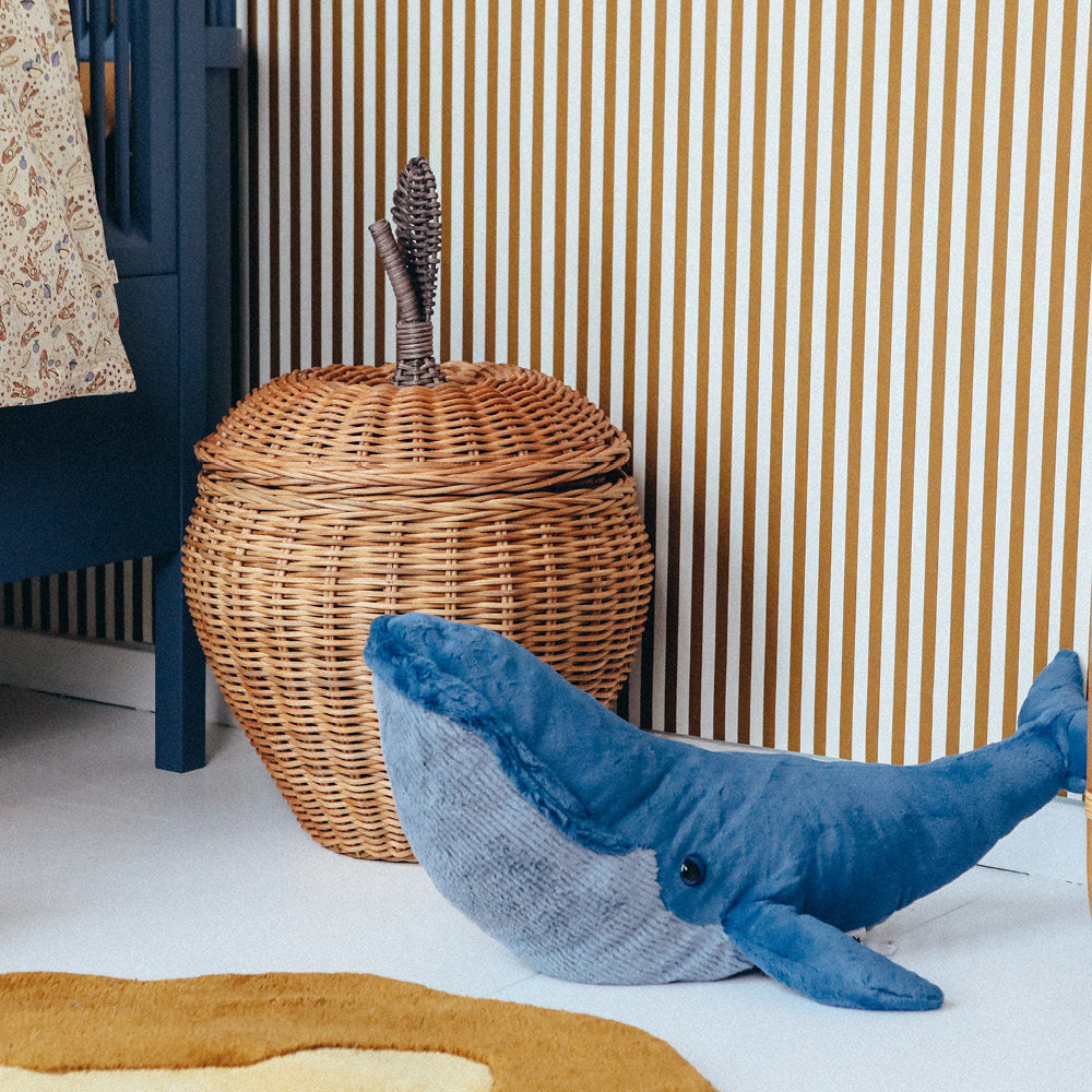 ferm Living Apple Storage, Rattan Woven Basket