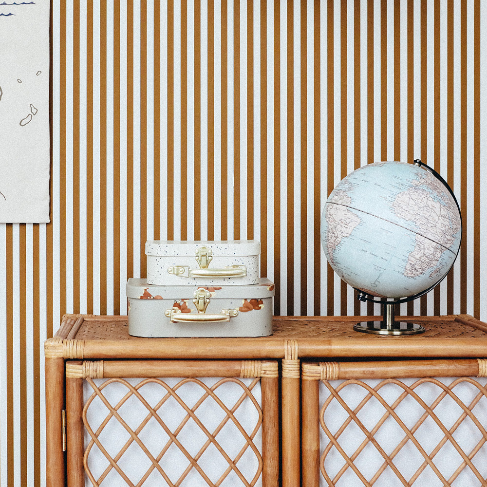 Vintage Globe Lamp, Illuminated Globe